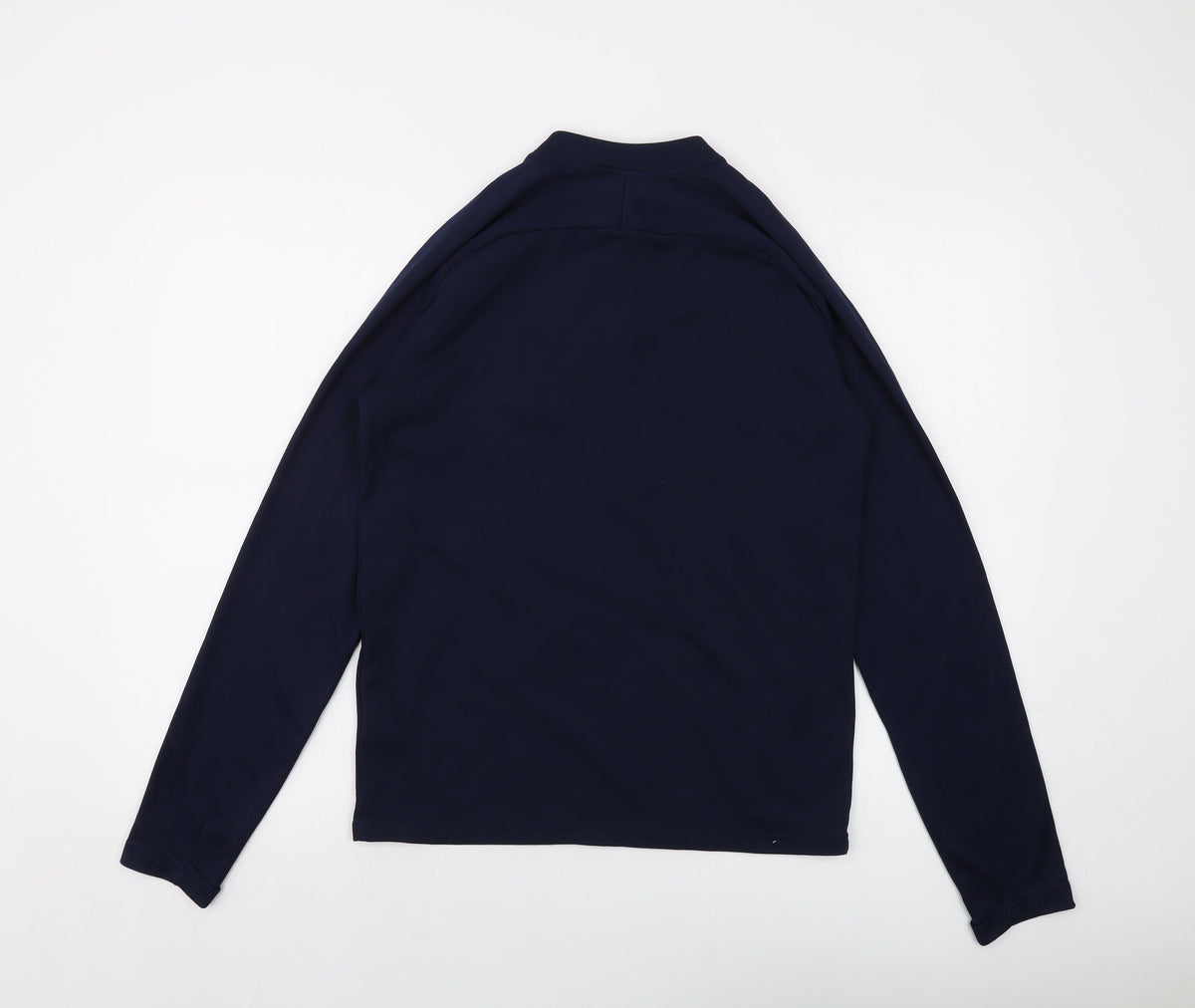 Nilke Boys Black Polyester Pullover Sweatshirt Size 13-14 Years Zip