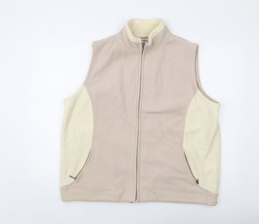 Womens UK Size L Bonmarché Beige Jacket