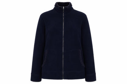 Marks & Spencer Womens Blue Jacket Size 10 Zip