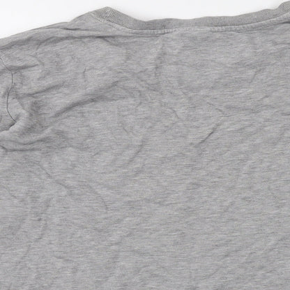 H&M Womens Grey Cotton Pullover Sweatshirt Size L Pullover