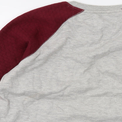 Mens UK Size S Burton Grey Pullover Sweatshirt