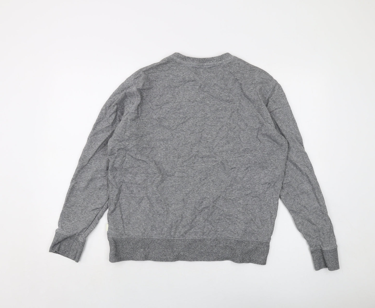 Mens UK Size M Marks and Spencer Grey Pullover Sweatshirt