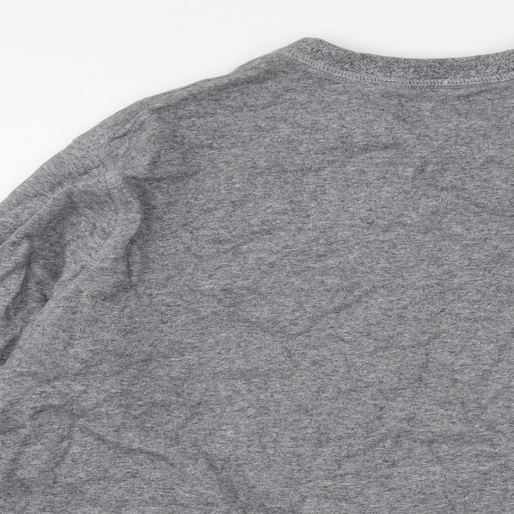 Mens UK Size M Marks and Spencer Grey Pullover Sweatshirt
