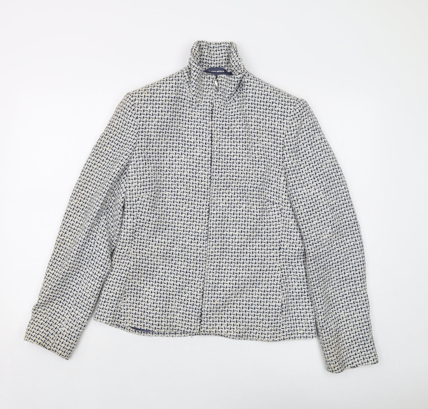 Womens UK Size 10 Marks and Spencer Blue Jacket