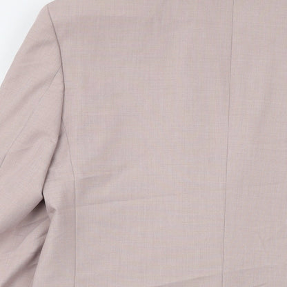 Mens UK Size 36 Marks and Spencer Regular Pink Suit Jacket