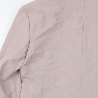 Mens UK Size 36 Marks and Spencer Regular Pink Suit Jacket