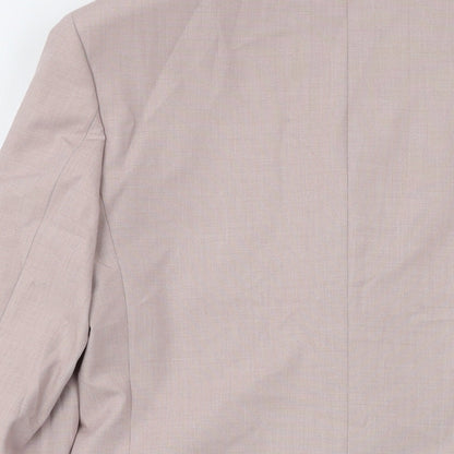 Mens UK Size 36 Marks and Spencer Regular Pink Suit Jacket
