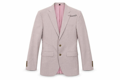 Marks & Spencer Mens Pink Polyester Jacket Suit Jacket Size 36 Regular