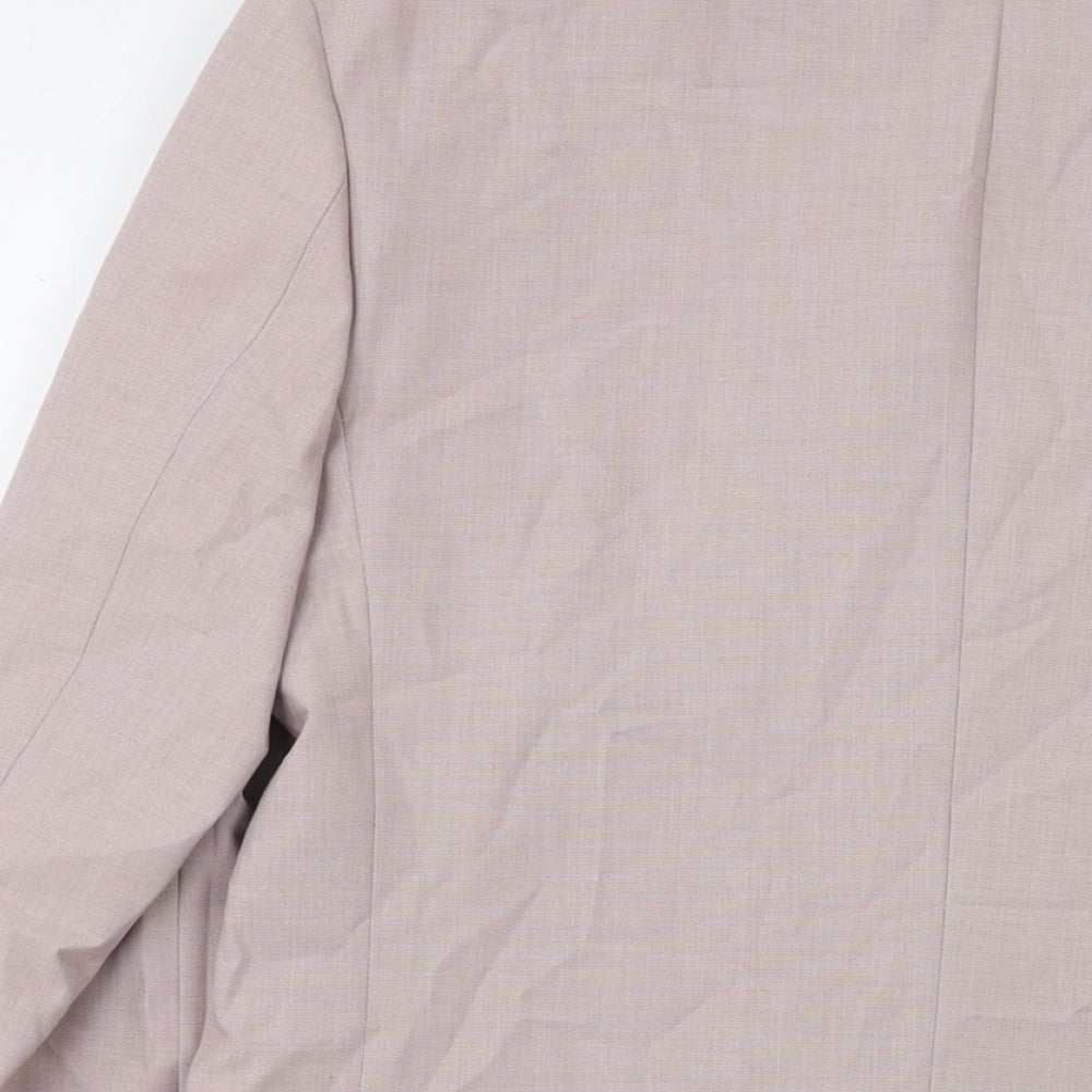 Mens UK Size 36 Marks and Spencer Regular Pink Suit Jacket