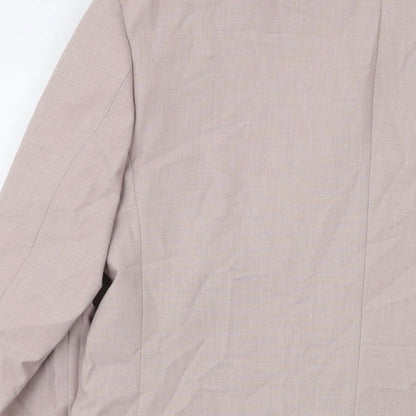 Mens UK Size 36 Marks and Spencer Regular Pink Suit Jacket
