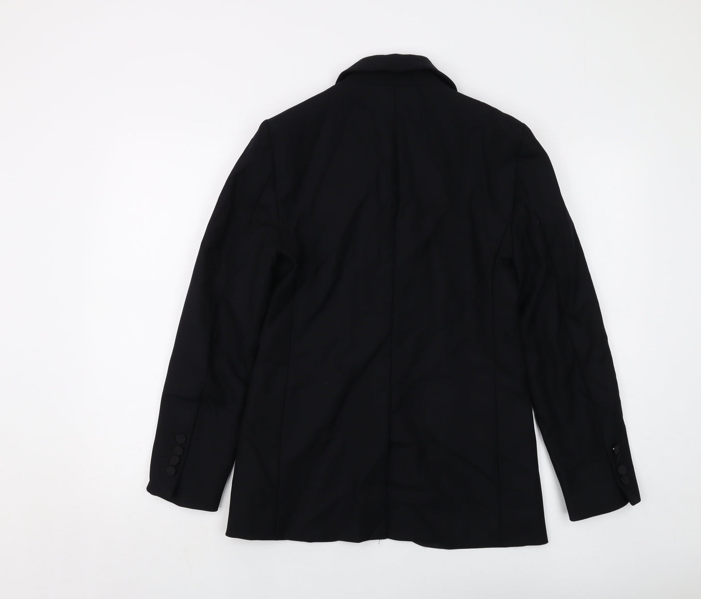 Autograph Womens Black Jacket Size 6 Button