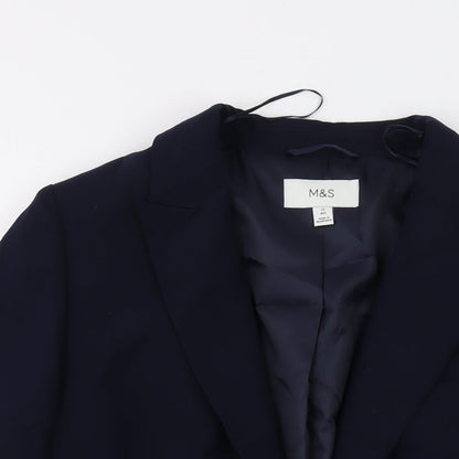 Womens UK Size 12 Marks and Spencer Blue Jacket
