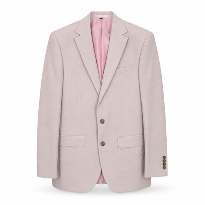 Marks & Spencer Mens Pink Polyester Jacket Suit Jacket Size 36 Regular