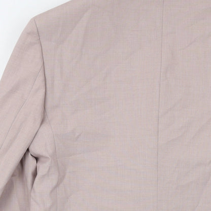 Mens UK Size 36 Marks and Spencer Regular Pink Suit Jacket