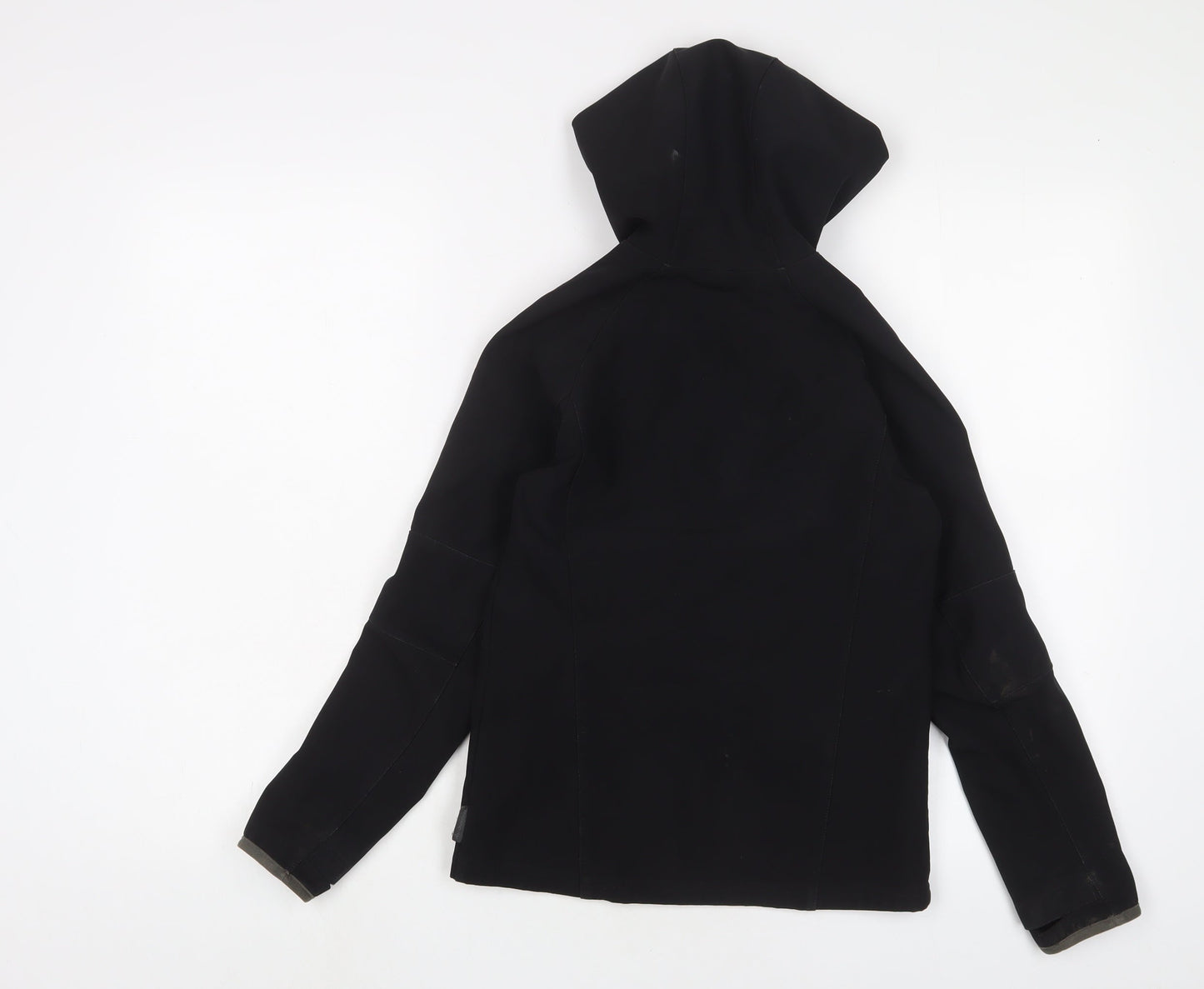 DECATHLON Boys Black Jacket Size 10 Years Zip