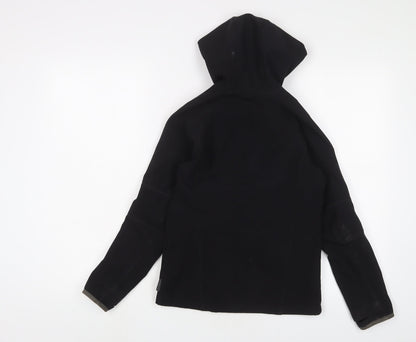 DECATHLON Boys Black Jacket Size 10 Years Zip