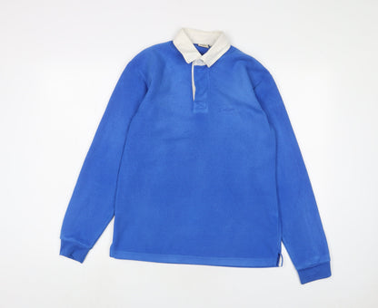 Mens UK Size XS Cotton Traders Blue Pullover Sweatshirt