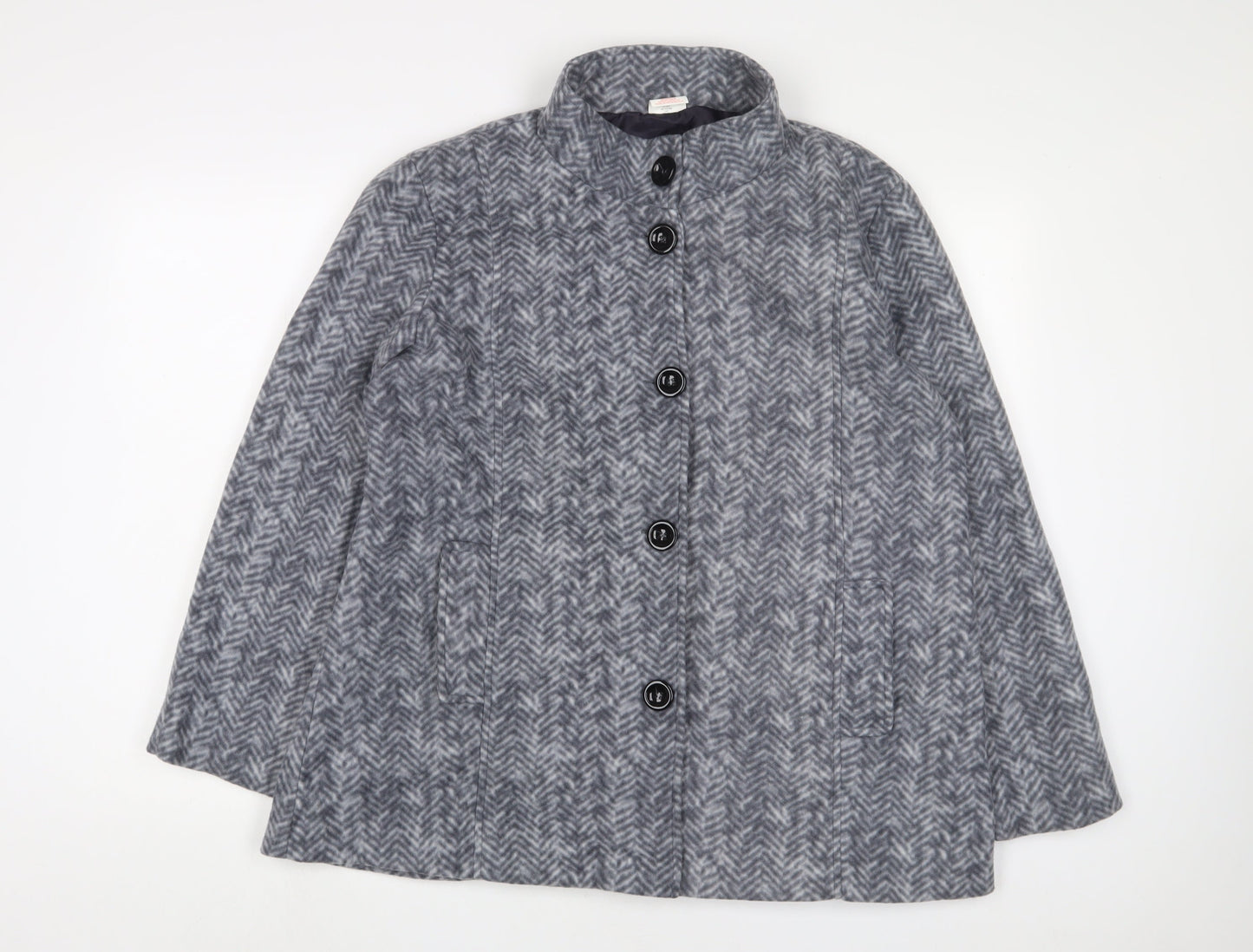 Womens UK Size M Anne De Lancay Grey Jacket