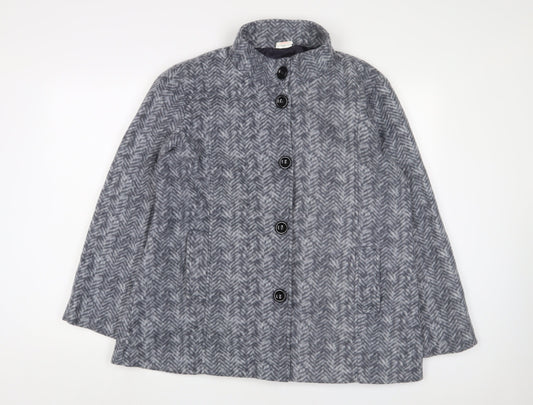 Womens UK Size M Anne De Lancay Grey Jacket