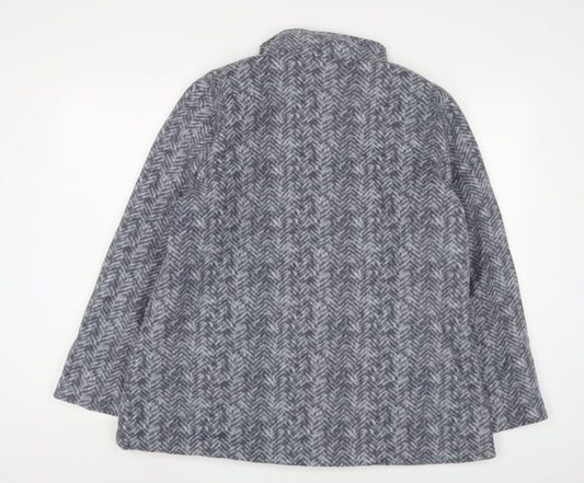 Womens UK Size M Anne De Lancay Grey Jacket