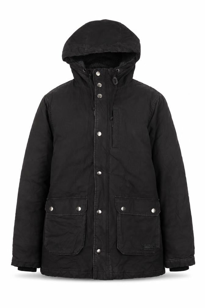 Mens UK Size M H&M Black Quilted Coat
