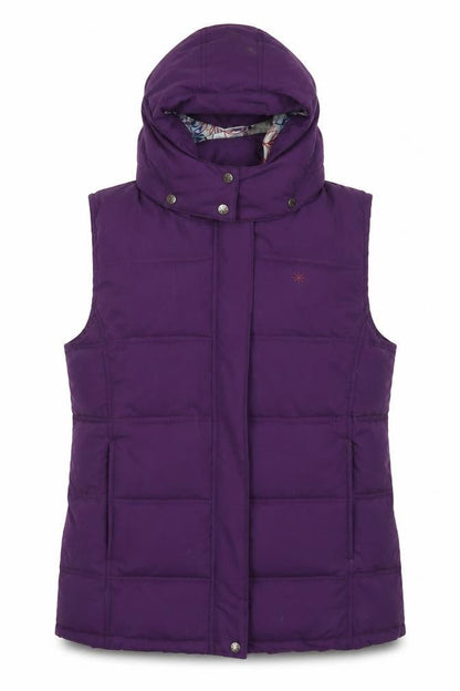 Champion Rye Womens Purple Gilet Jacket Size M Zip