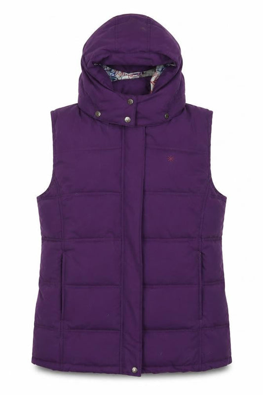 Champion Rye Womens Purple Gilet Jacket Size M Zip