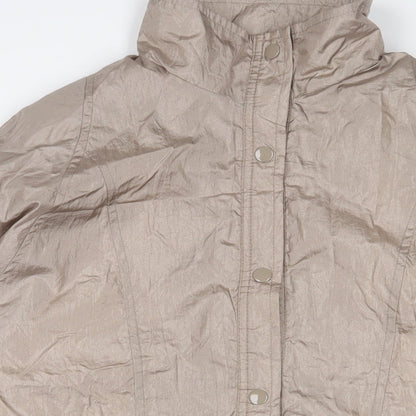 Tudor Court Womens Beige Jacket Size S Zip