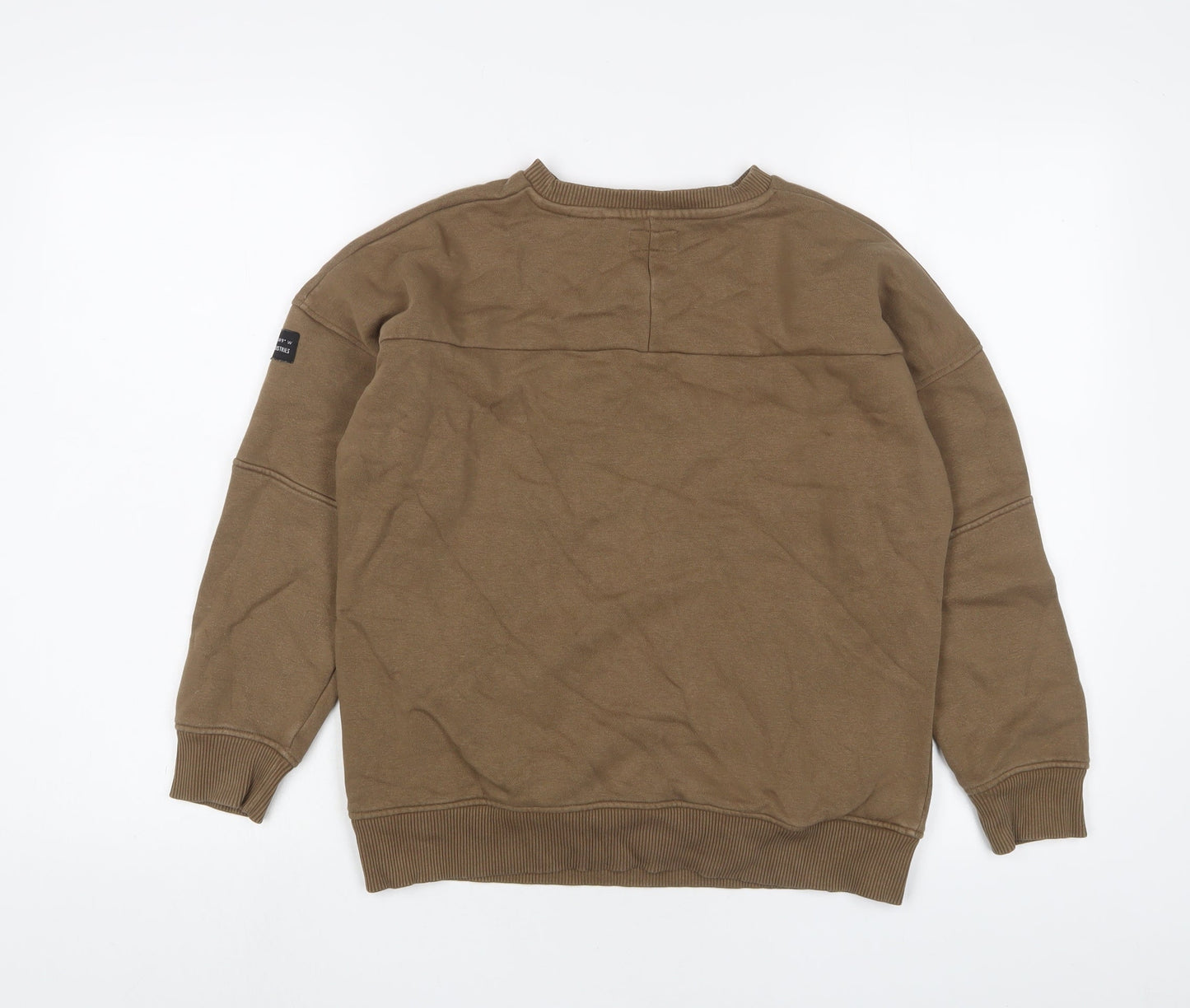 NEXT Boys Brown Cotton Pullover Sweatshirt Size 11 Years Pullover