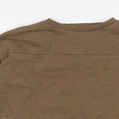 NEXT Boys Brown Cotton Pullover Sweatshirt Size 11 Years Pullover