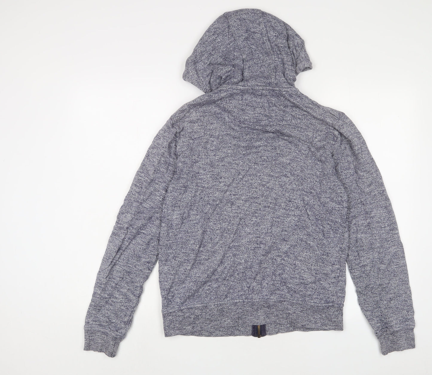 Mens UK Size S Burton Blue Full Zip Hoodie