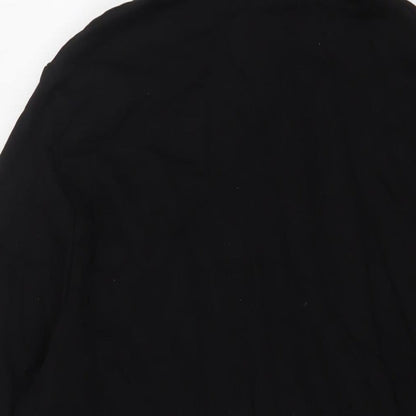 Mens UK Size 2XL ASOS Black Pullover Hoodie