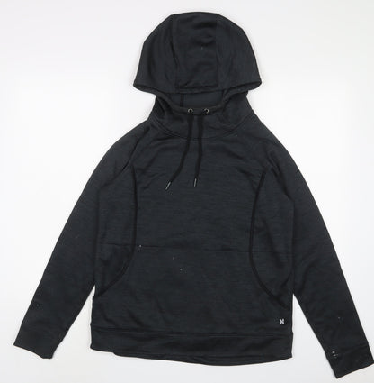Next Womens Grey Polyester Pullover Hoodie Size 10 Pullover