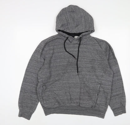 Mens UK Size M H&M Grey Pullover Hoodie