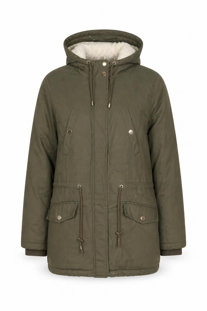 Womens UK Size 12 Miss Selfridge Green Parka Coat