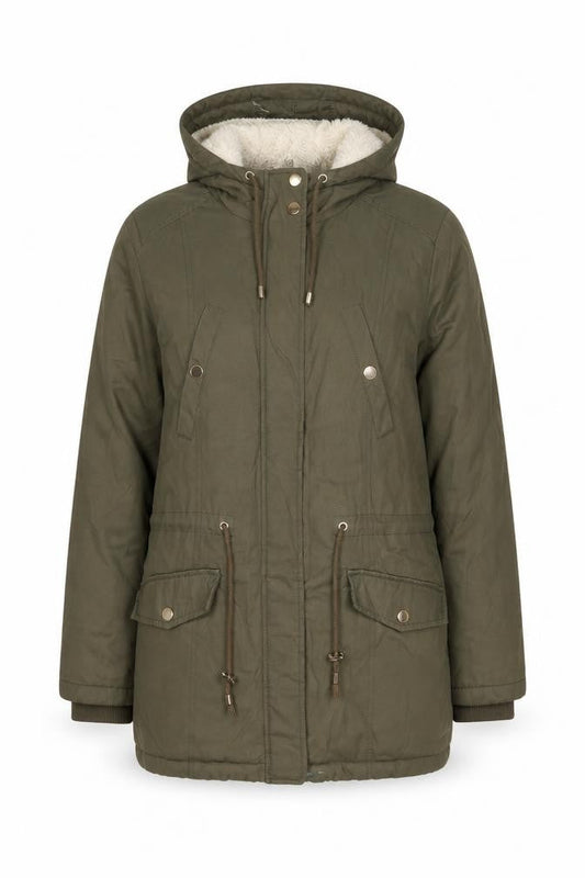Womens UK Size 12 Miss Selfridge Green Parka Coat
