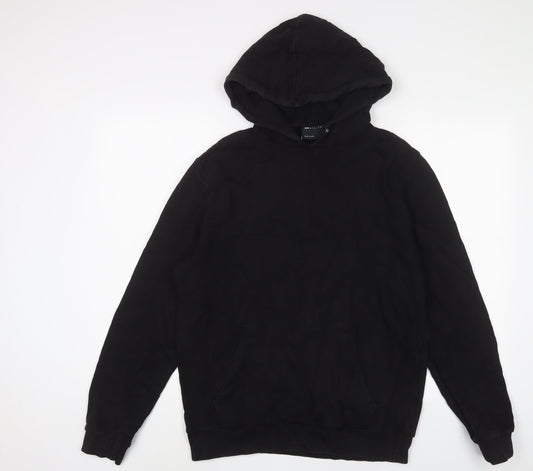 Mens UK Size L ASOS Black Pullover Hoodie