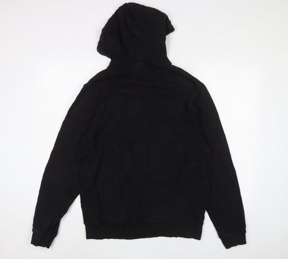 Mens UK Size L ASOS Black Pullover Hoodie
