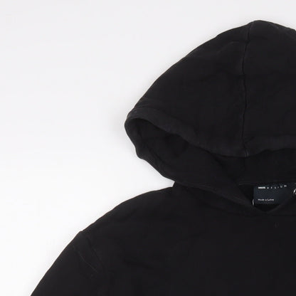 Mens UK Size L ASOS Black Pullover Hoodie
