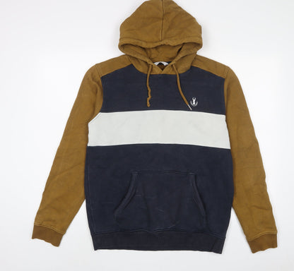 Mens UK Size M NEXT Blue Pullover Hoodie