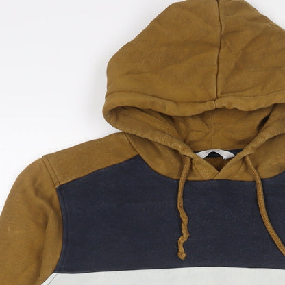 Mens UK Size M NEXT Blue Pullover Hoodie