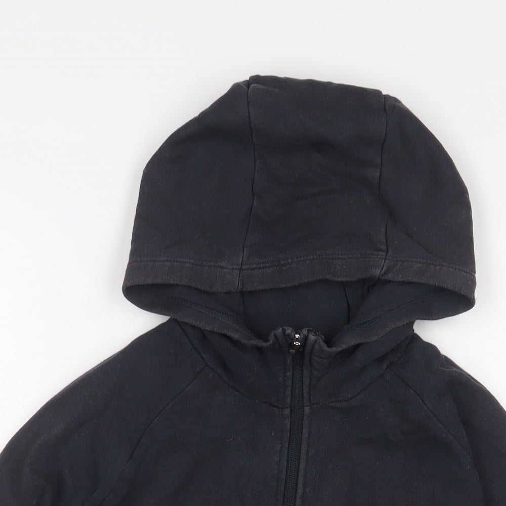 NEXT Boys Blue Cotton Full Zip Hoodie Size 13 Years Zip