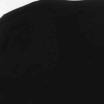 Mens UK Size M H&M Black Pullover Sweatshirt