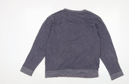 Mens UK Size S John Lewis Blue Pullover Sweatshirt