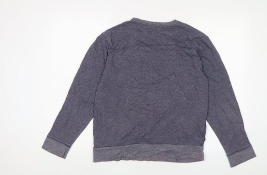 Mens UK Size S John Lewis Blue Pullover Sweatshirt