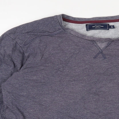 Mens UK Size S John Lewis Blue Pullover Sweatshirt