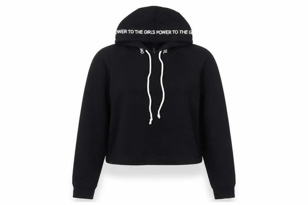 Womens UK Size L H&M Black Pullover Hoodie