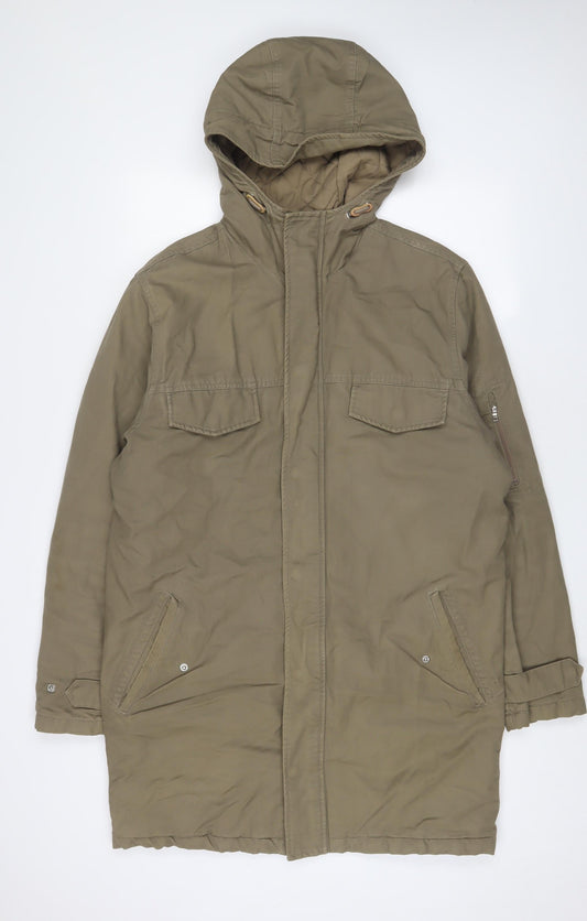 Mens UK Size S Linea Green Jacket