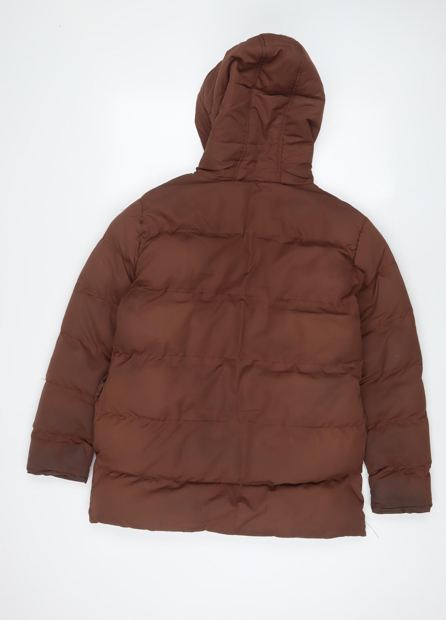 Womens UK Size 6 Threadbare Brown Puffer Jacket