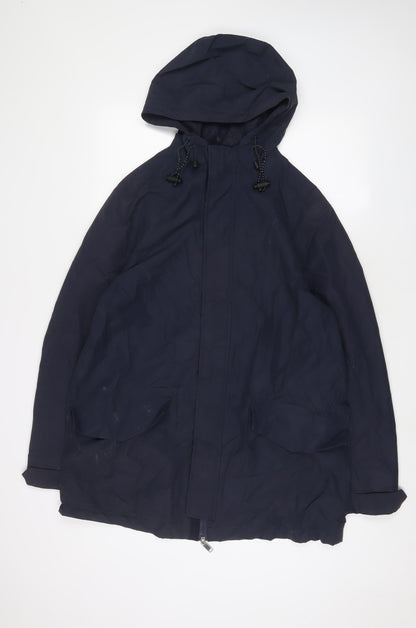 Mens UK Size L Racing Green Blue Jacket
